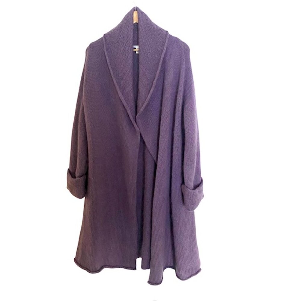 Soft Surroundings Telluride Topper Open Front Long Cardigan Large